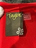 Taylor 100% Polyester Color Block Red Cocktail Dress Size XS - photo 7