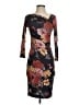 MNG Print Black Cocktail Dress Size XS - photo 1