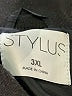 Stylus 100% Nylon Solid Black Jacket Size 3X - photo 6