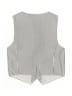 Dressed Up by Gymboree 100% Cotton Silver Sleeveless Top Size S (kids) - photo 2