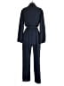 Fraiche by J Solid Blue Jumpsuit Size M - photo 2