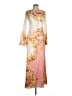 Unbranded 100% Polyester Ivory Cocktail Dress Size M - photo 1