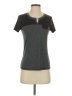 RBX 100% Polyester Gray Short Sleeve Top Size S - photo 1
