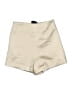 Behno 100% Polyester Color Block Ivory Shorts Size 6 - photo 2