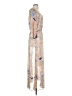 DR2 100% Polyester Paisley Tan Casual Dress Size S - photo 4