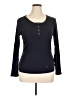 Unbranded Black Long Sleeve Henley Size XL - photo 1