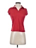 Athleta 100% Polyester Red Short Sleeve Top Size XS - photo 1