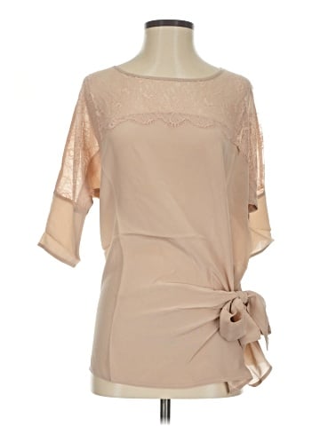 Gold Hawk Short Sleeve Blouse (view 1)