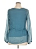 Cosmo Teal Long Sleeve Blouse Size XL (estimated) - photo 2