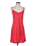 Unbranded Solid Red Casual Dress Size XS - photo 1