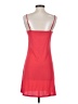 Unbranded Solid Red Casual Dress Size XS - photo 2