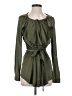 Fate 100% Polyester Green Long Sleeve Blouse Size S - photo 1