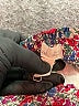 Peek... 100% Cotton Floral Red Ivory Skirt Size 6-12 mo - photo 3