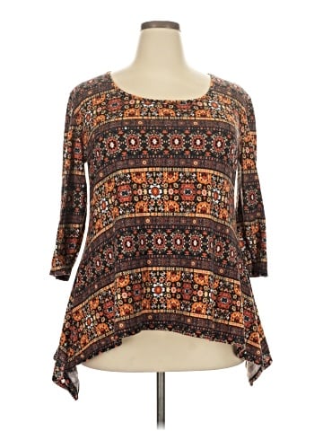 Wilde 3/4 Sleeve T-Shirt (view 1)
