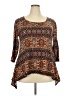 Wilde Brown 3/4 Sleeve T-Shirt Size 3X - photo 1