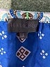 Hale Bob Blue Long Sleeve Blouse Size L - photo 6