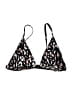 Some Days Lovin Print Black Swimsuit Top Size L - photo 1