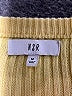 NSR 100% Cotton Yellow Cardigan Size M - photo 6