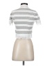 Knitss Silver Short Sleeve Top Size XS - photo 2