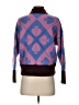 Kate Spade New York Argyle Purple Pullover Sweater Size XS - photo 2