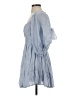 Hello Molly 100% Polyester Blue Casual Dress Size 4 - photo 5