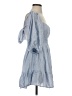 Hello Molly 100% Polyester Blue Casual Dress Size 4 - photo 4