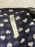 Dna Couture 100% Polyester Polka Dots Blue 3/4 Sleeve Blouse Size S - photo 7