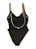 MICHAEL Michael Kors Solid Black One Piece Swimsuit Size 8 - photo 2
