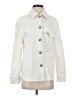 Zara 100% Cotton Ivory Jacket Size XS - photo 1