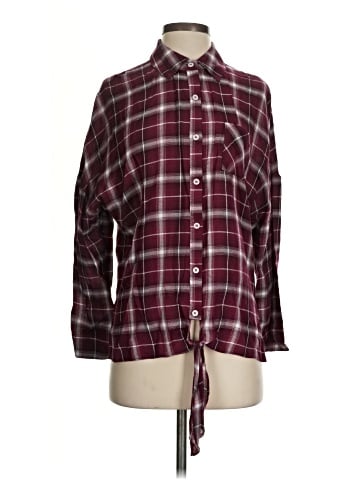 En Creme Long Sleeve Button-Down Shirt (view 1)