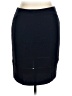 Jaeger 100% Silk Solid Black Silk Skirt Size 14 - photo 1