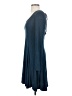 Assorted Brands Solid Blue Casual Dress Size S - photo 5