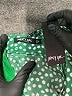 Nasty Gal Inc. 100% Polyester Hearts Green Romper Size 0 - photo 4