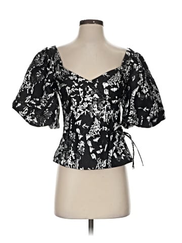 Jonathan Simkhai 3/4 Sleeve Blouse (view 1)