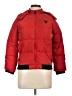 Guess 100% Polyester Solid Red Snow Jacket Size 12 - photo 1