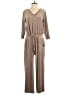 Calvin Klein Metallic Brown Jumpsuit Size M - photo 1