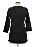 Midnight Velvet 100% Polyester Gray 3/4 Sleeve Top Size M - photo 2