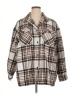 HFX Plaid Brown Jacket Size XL - photo 1