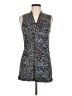 CAbi 100% Rayon Blue Sleeveless Blouse Size M - photo 1