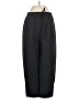 Unbranded 100% Polyester Solid Black Casual Pants Size S - photo 1