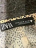 Zara Animal Print Gold Shorts Size M - photo 3