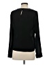 Weill 100% Polyester Black Long Sleeve Blouse Size 4 - photo 2