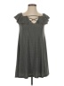 LA Hearts Stripes Gray Casual Dress Size XS - photo 1