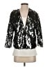 H&M 100% Polyester Metallic Silver Jacket Size S - photo 1