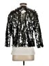 H&M 100% Polyester Metallic Silver Jacket Size S - photo 2