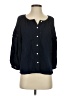 Gap Black 3/4 Sleeve Blouse Size XS - photo 1