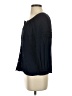 Gap Black 3/4 Sleeve Blouse Size XS - photo 5