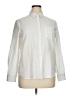 Gap Metallic Ivory Long Sleeve Button-Down Shirt Size XL - photo 1
