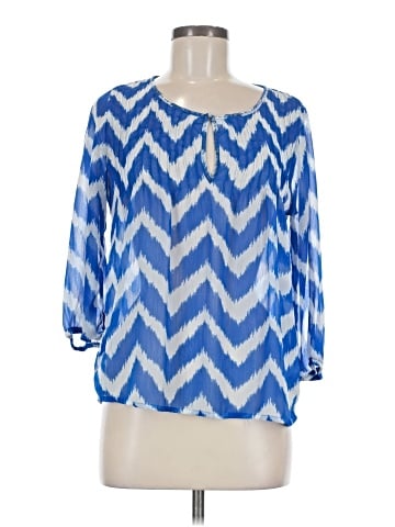 Bongo 3/4 Sleeve Blouse (view 1)