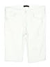 G by GUESS Color Block White Ivory Denim Shorts Size 27 waist - photo 1